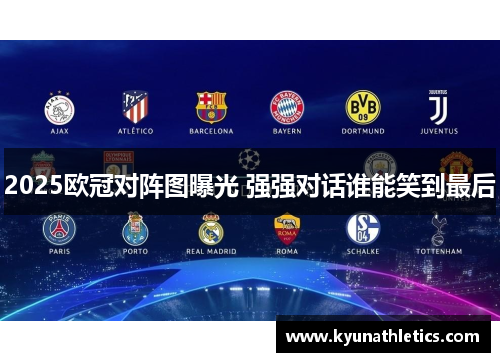 2025欧冠对阵图曝光 强强对话谁能笑到最后